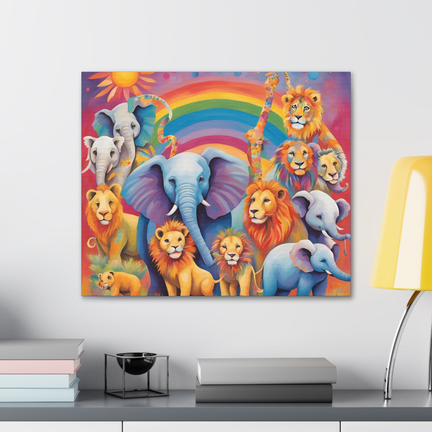 Animal Canvas For Kids