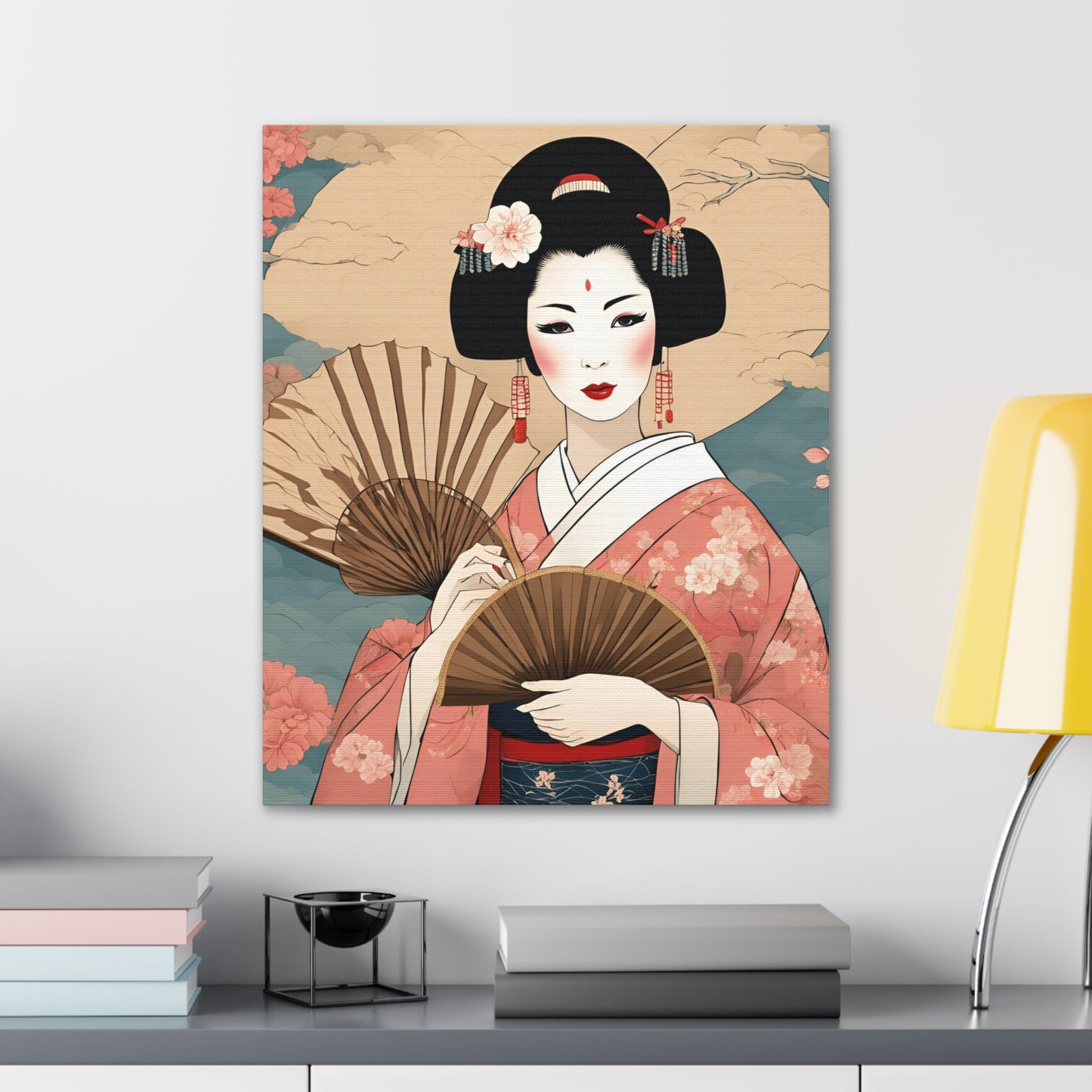 Geisha Canvas Wrap