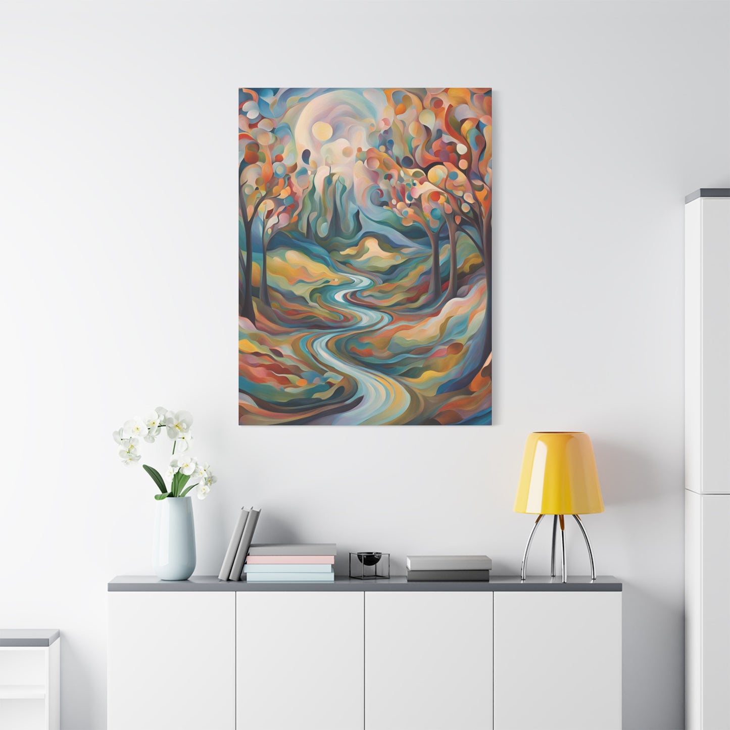 Colorful Landscape Canvas Wall Art - Home Decor