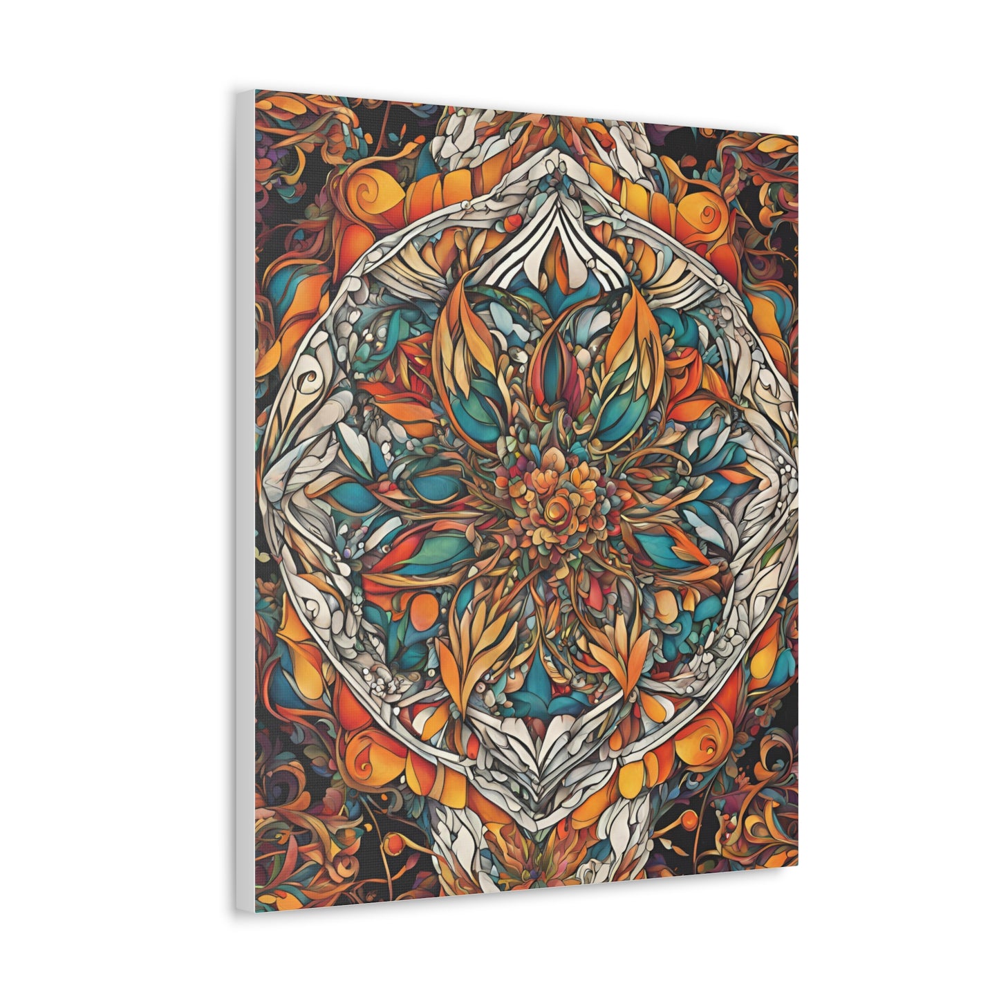 Vibrant Floral Canvas Gallery Wraps - Bohemian Home Decor