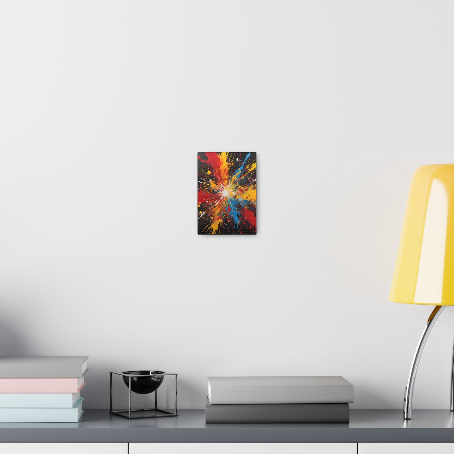 Canvas Gallery Wraps - Explosive Abstract Art for Modern Decor