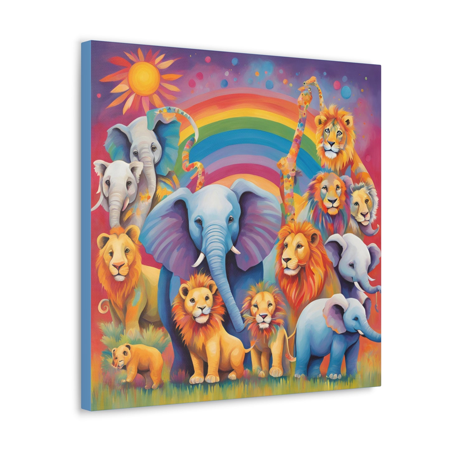 Animal Canvas For Kids