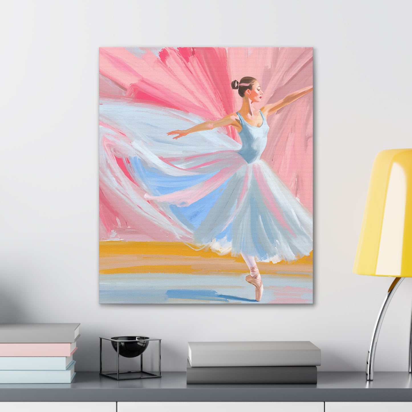 Elegant Ballerina Canvas Gallery Wraps - Perfect for Dance Lovers and Art Enthusiasts