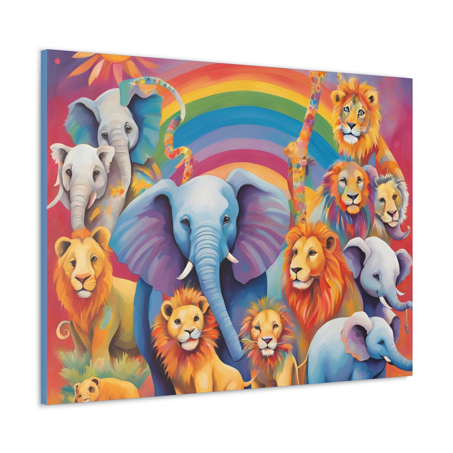 Animal Canvas For Kids