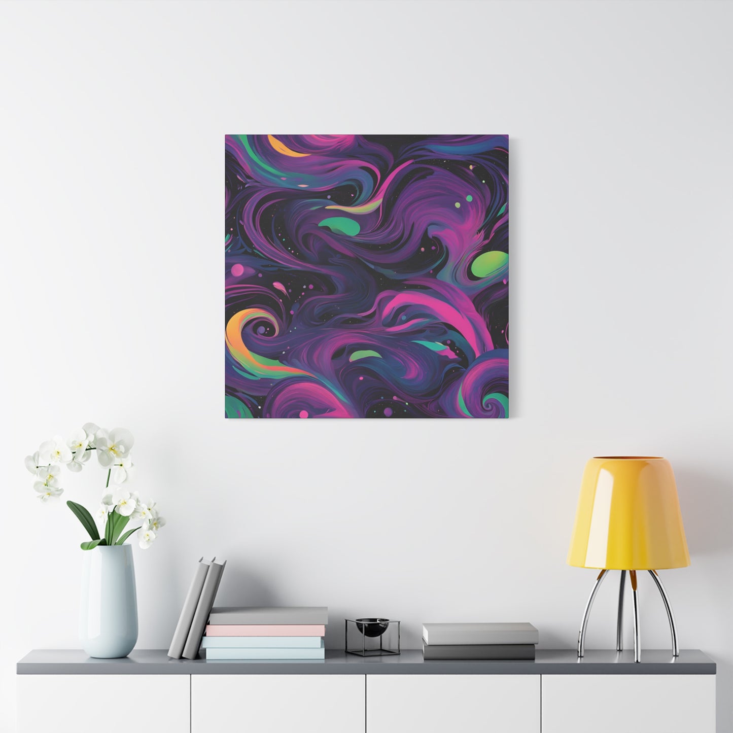 Vibrant Abstract Canvas Art - Wall Decor