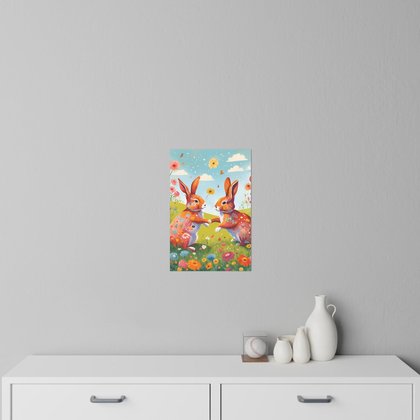 Bunny Wall Decals For Kids