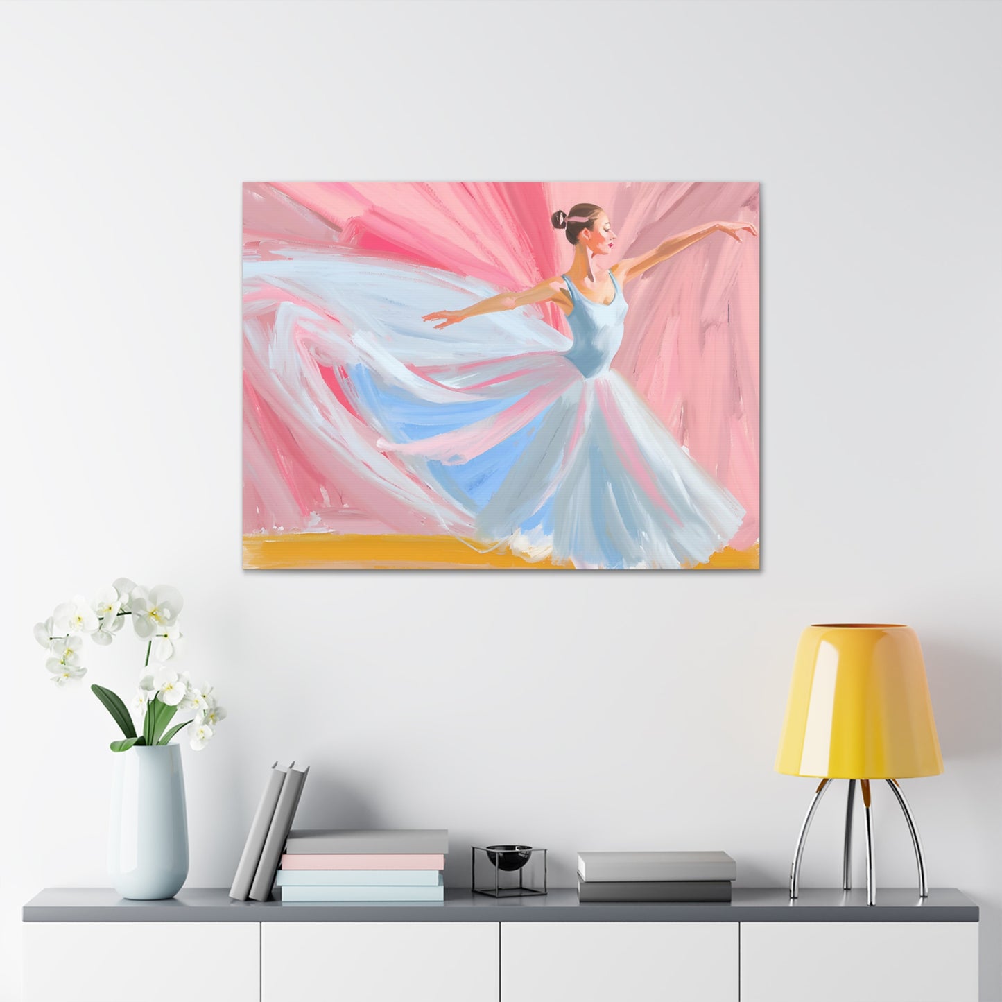 Elegant Ballerina Canvas Gallery Wraps - Perfect for Dance Lovers and Art Enthusiasts