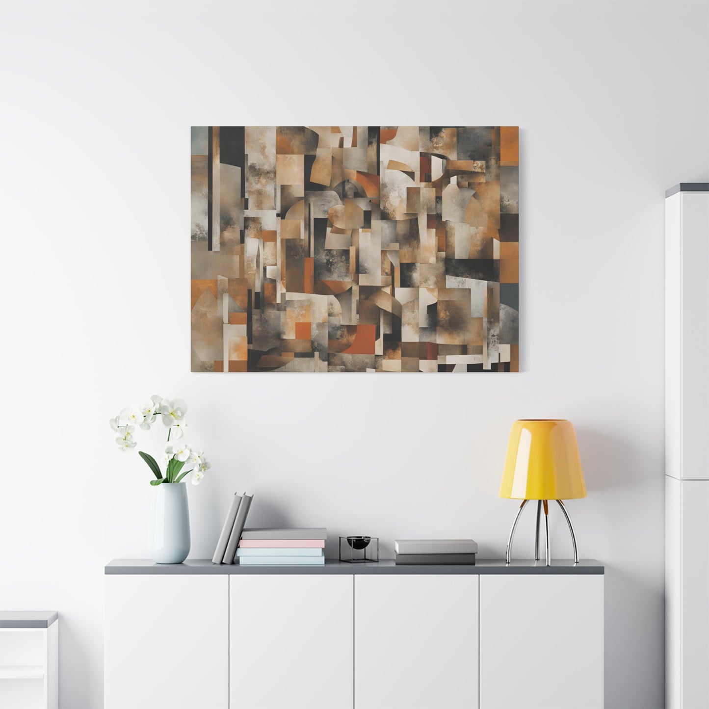 Abstract Matte Canvas