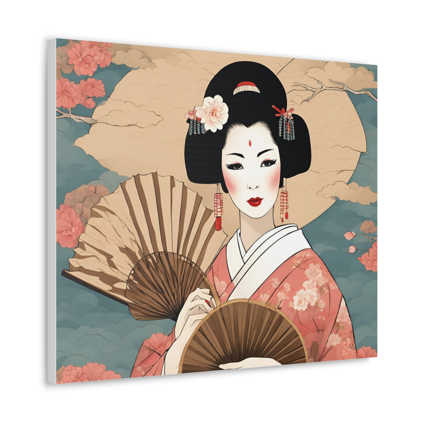 Geisha Canvas Wrap