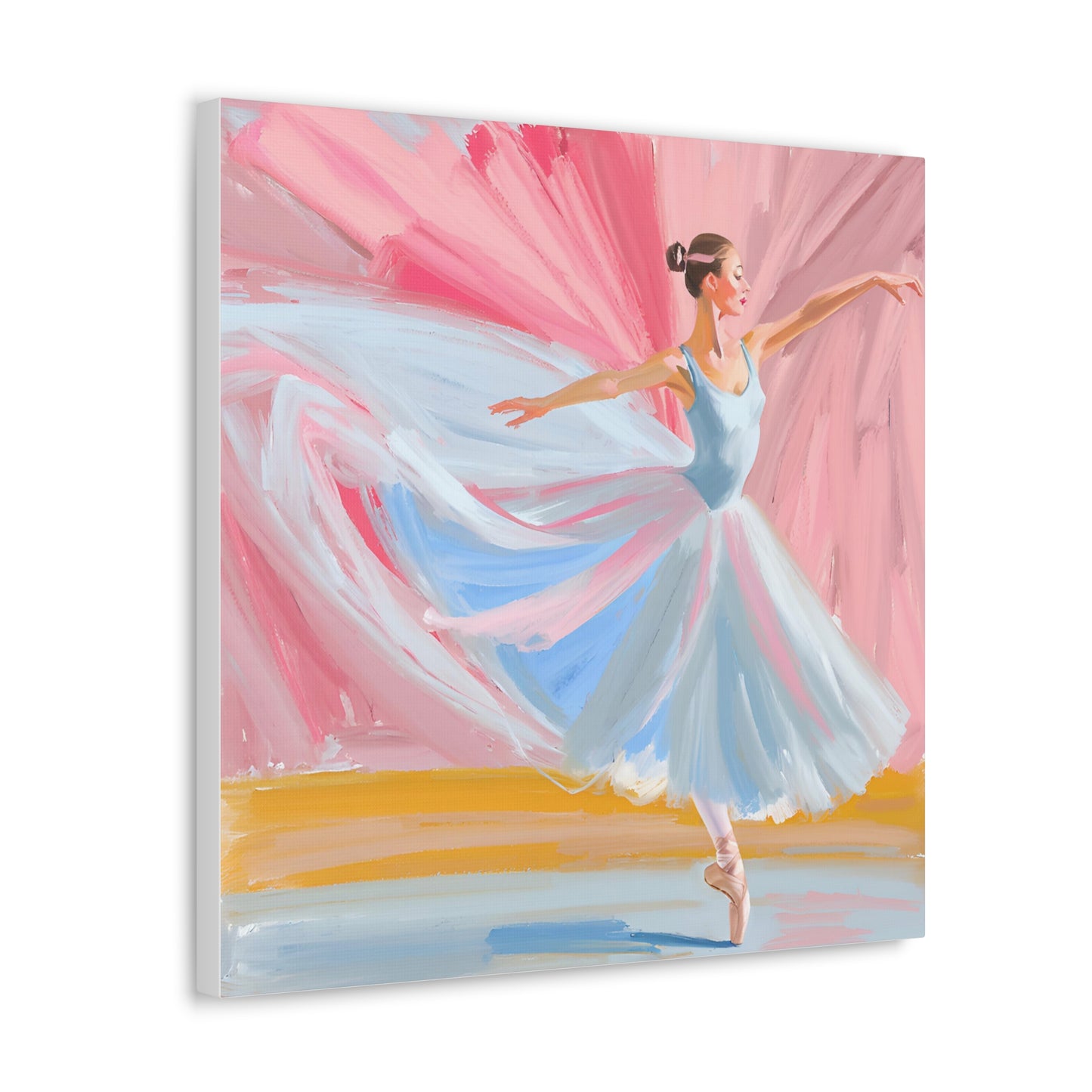 Elegant Ballerina Canvas Gallery Wraps - Perfect for Dance Lovers and Art Enthusiasts