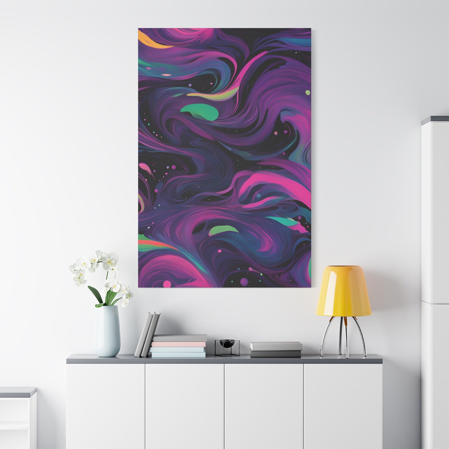 Vibrant Abstract Canvas Art - Wall Decor