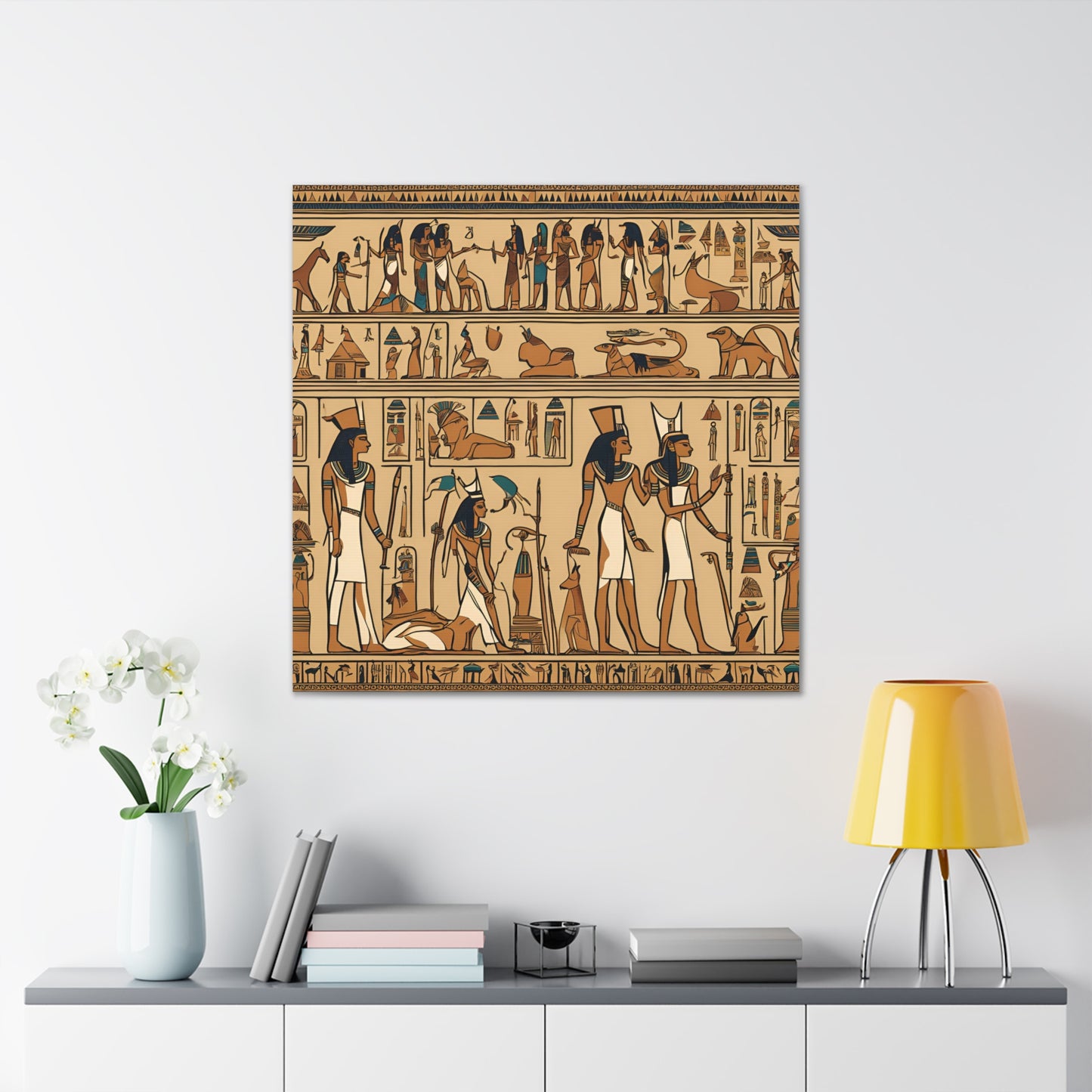 Vintage Egyptian Canvas