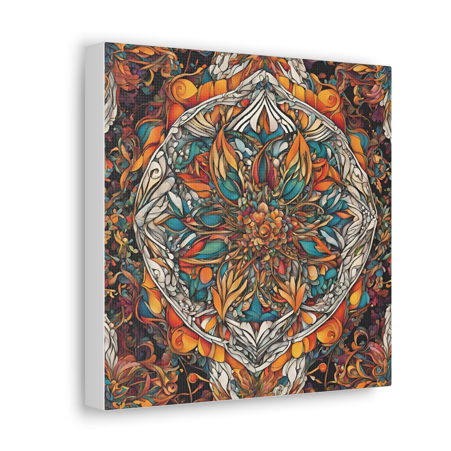 Vibrant Floral Canvas Gallery Wraps - Bohemian Home Decor