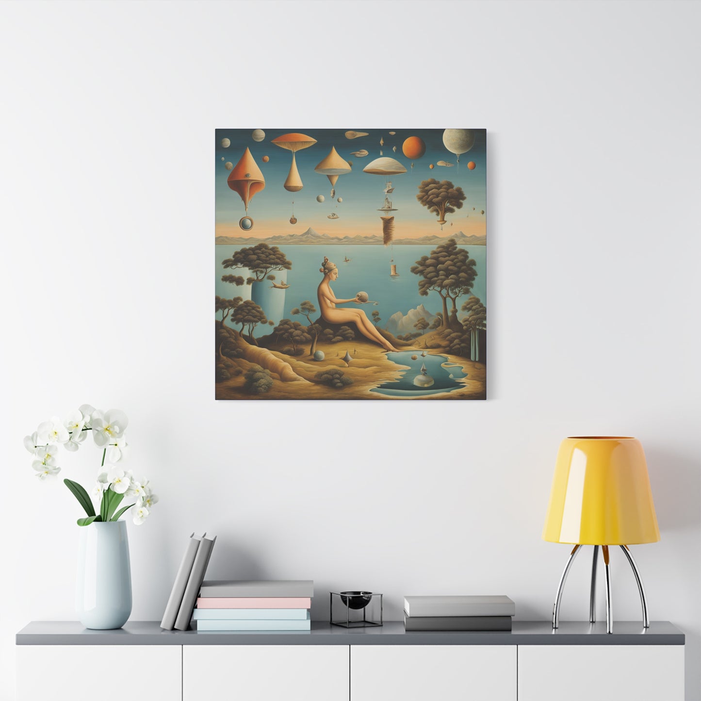 Fantasy Art Canvas Print - Dreamy Landscape Decor