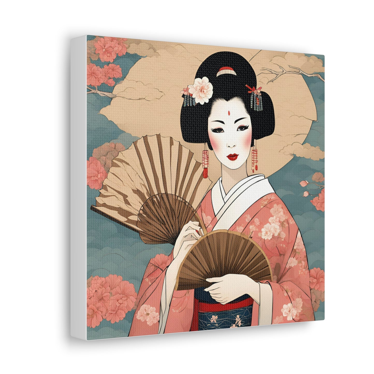 Geisha Canvas Wrap