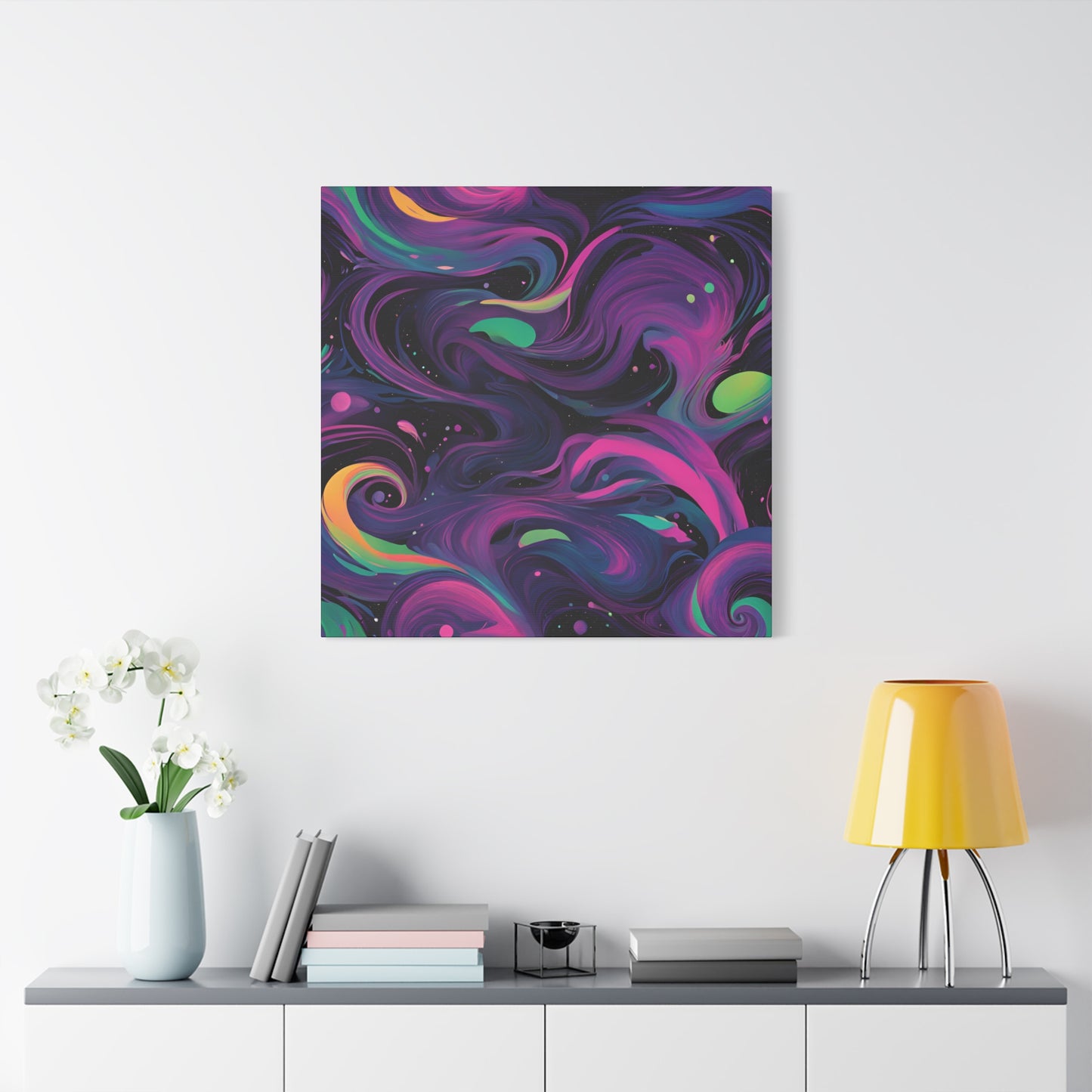 Vibrant Abstract Canvas Art - Wall Decor