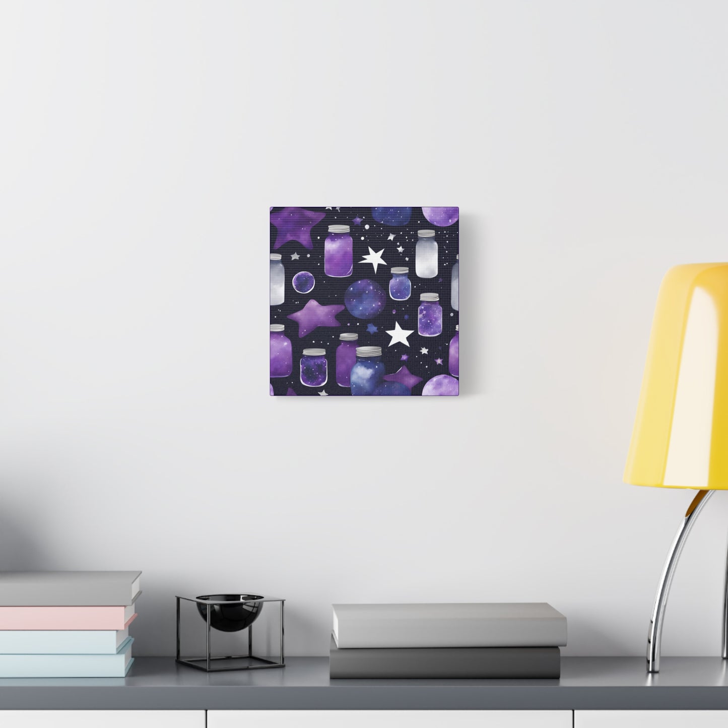 Dreamer's Cosmic Starry Night Canvas – Celestial Wall Art for Inspired Home Decor