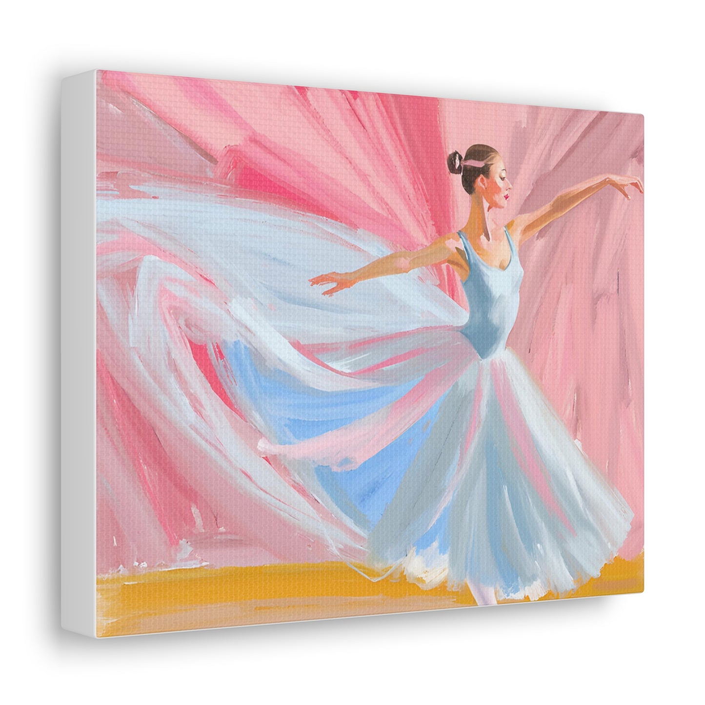 Elegant Ballerina Canvas Gallery Wraps - Perfect for Dance Lovers and Art Enthusiasts