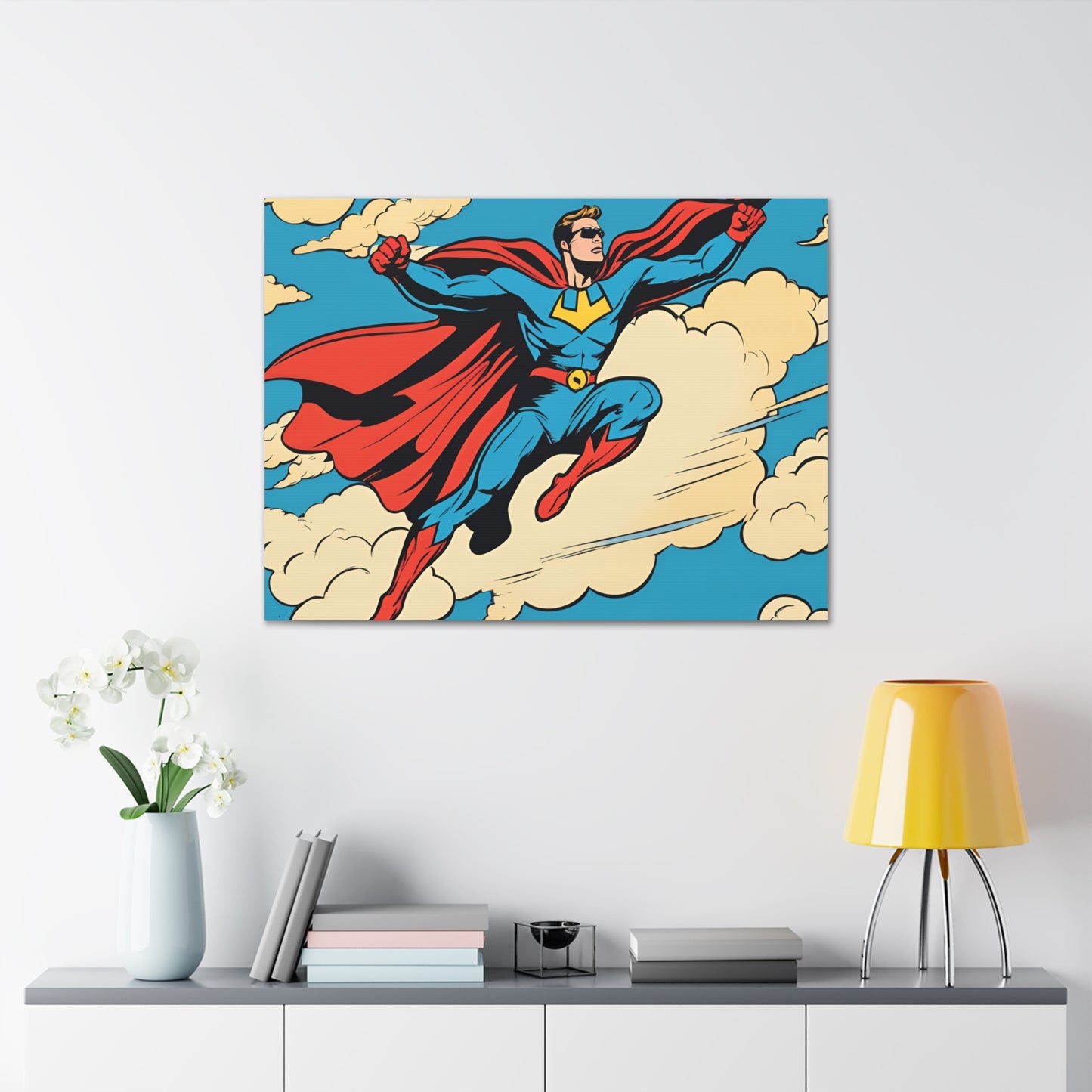 Superhero Canvas Wrap