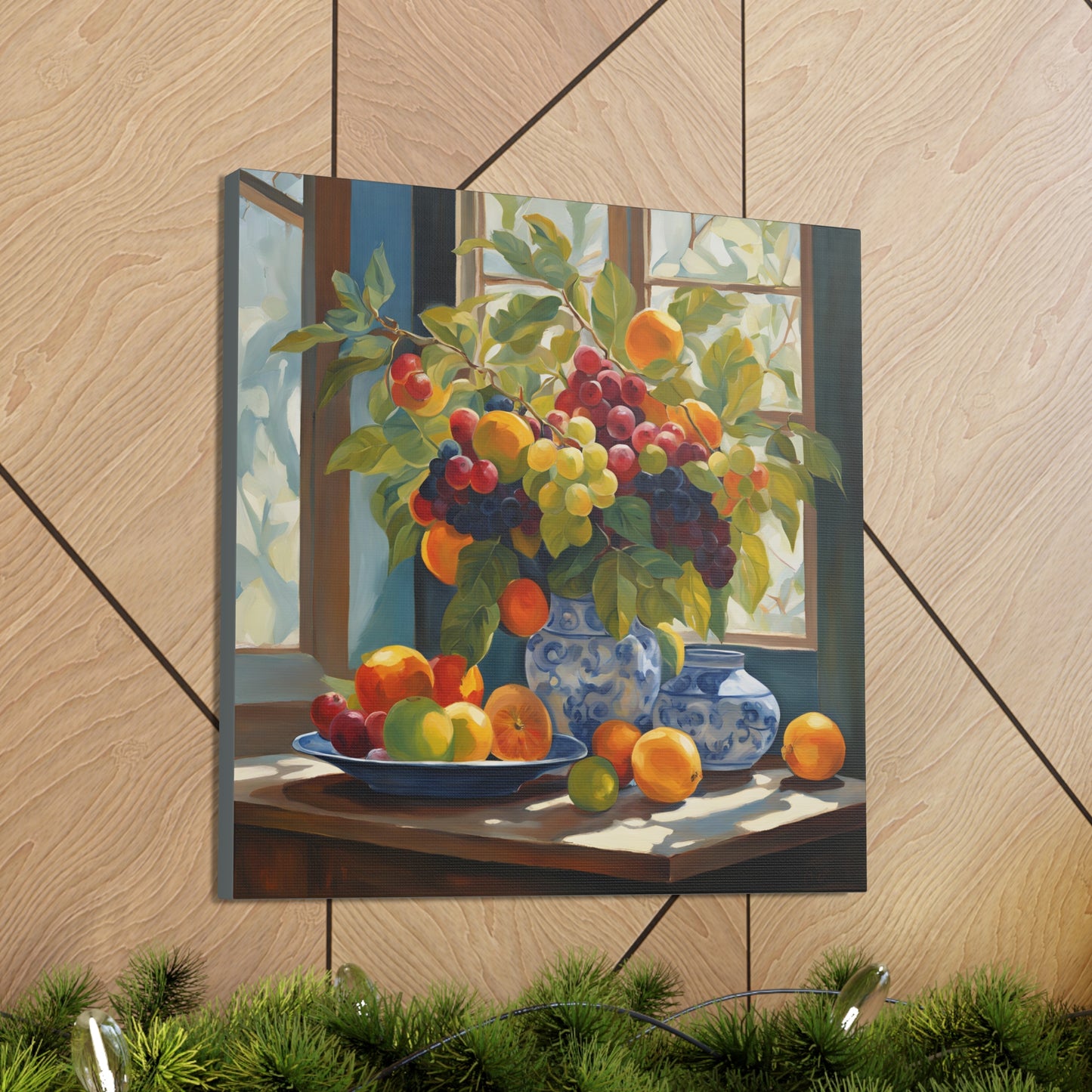 Vibrant Fruit Still Life Canvas Gallery Wraps - Perfect for Home Decor and Gift Giving Still Life Arts