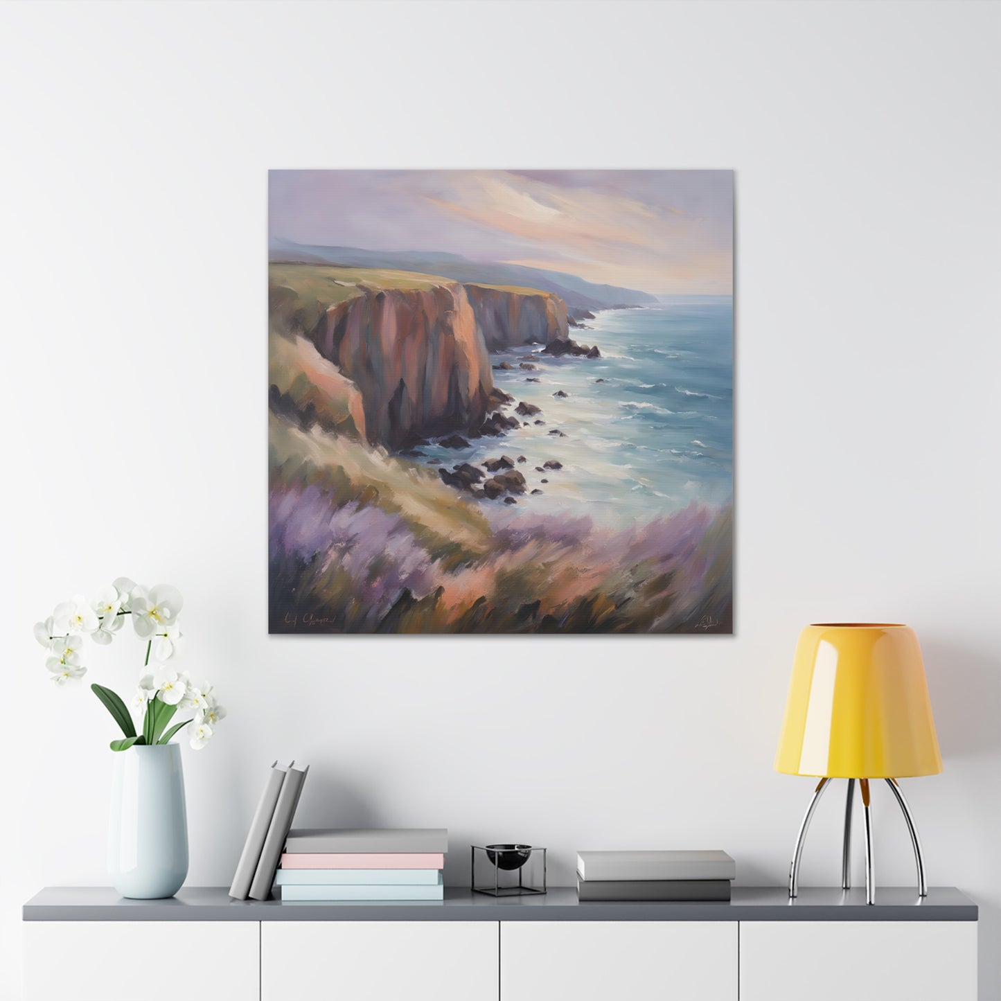 Coastal Serenity Canvas Gallery Wraps - Seascape Wall Art for Home Decor