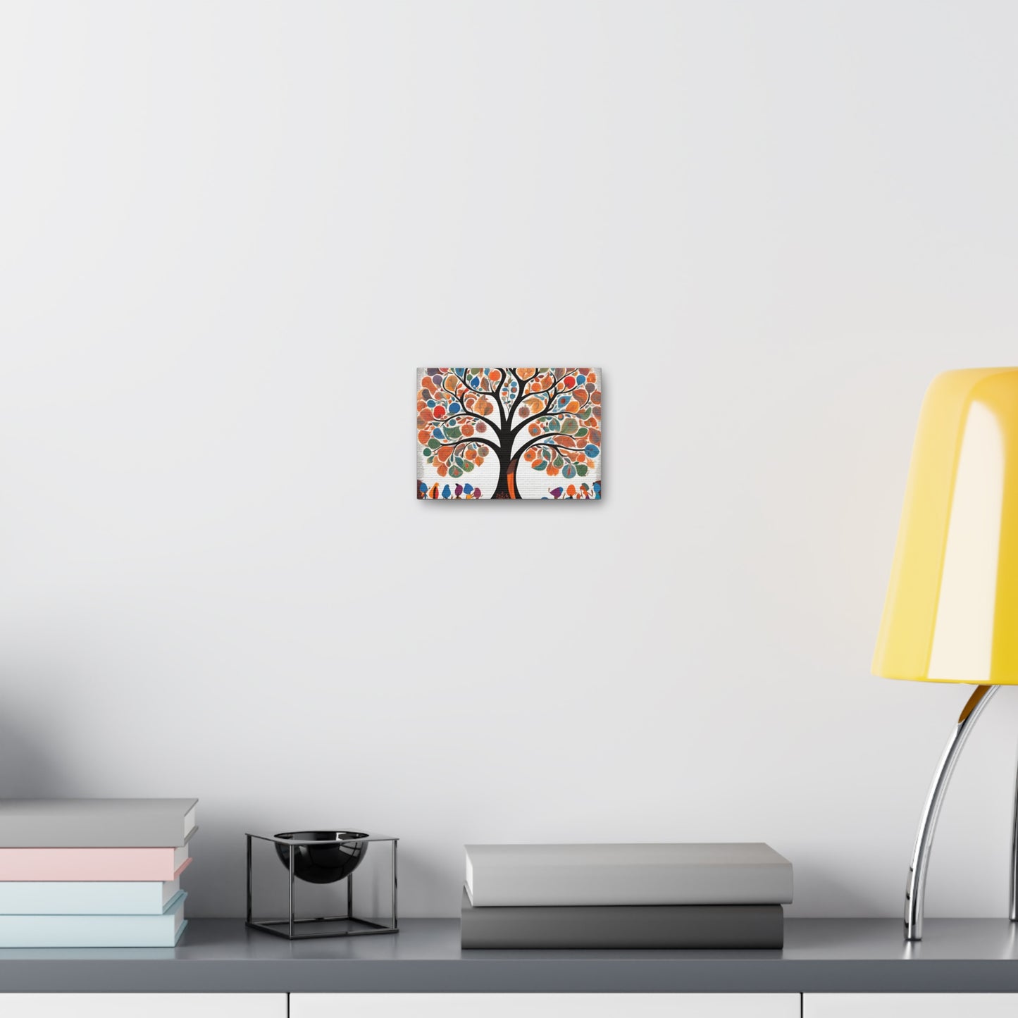 Vibrant Tree of Life Canvas Gallery Wrap