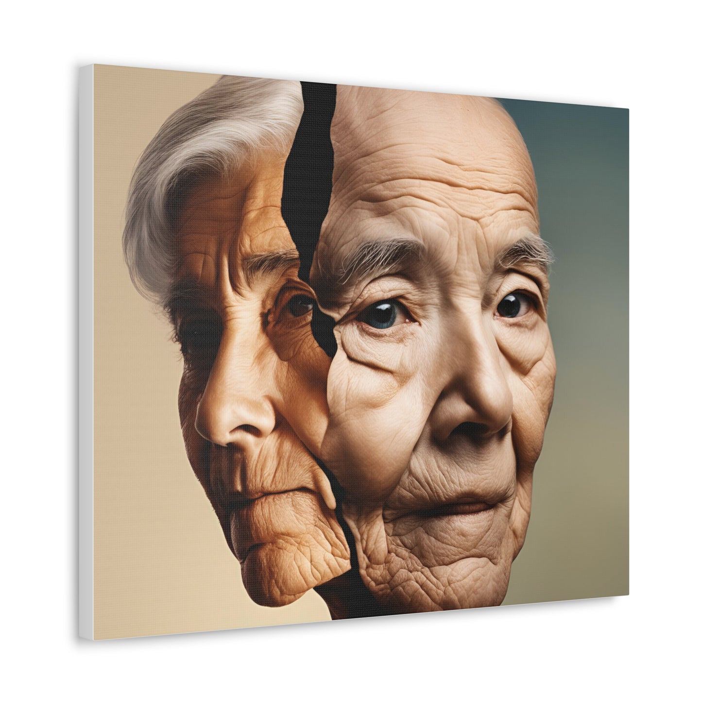 Emotional Canvas Gallery Wraps - Timeless Faces of Aging