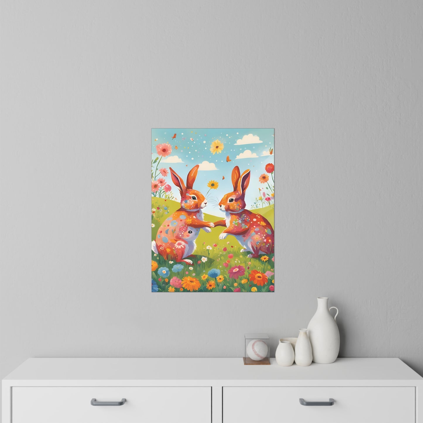 Bunny Wall Decals For Kids