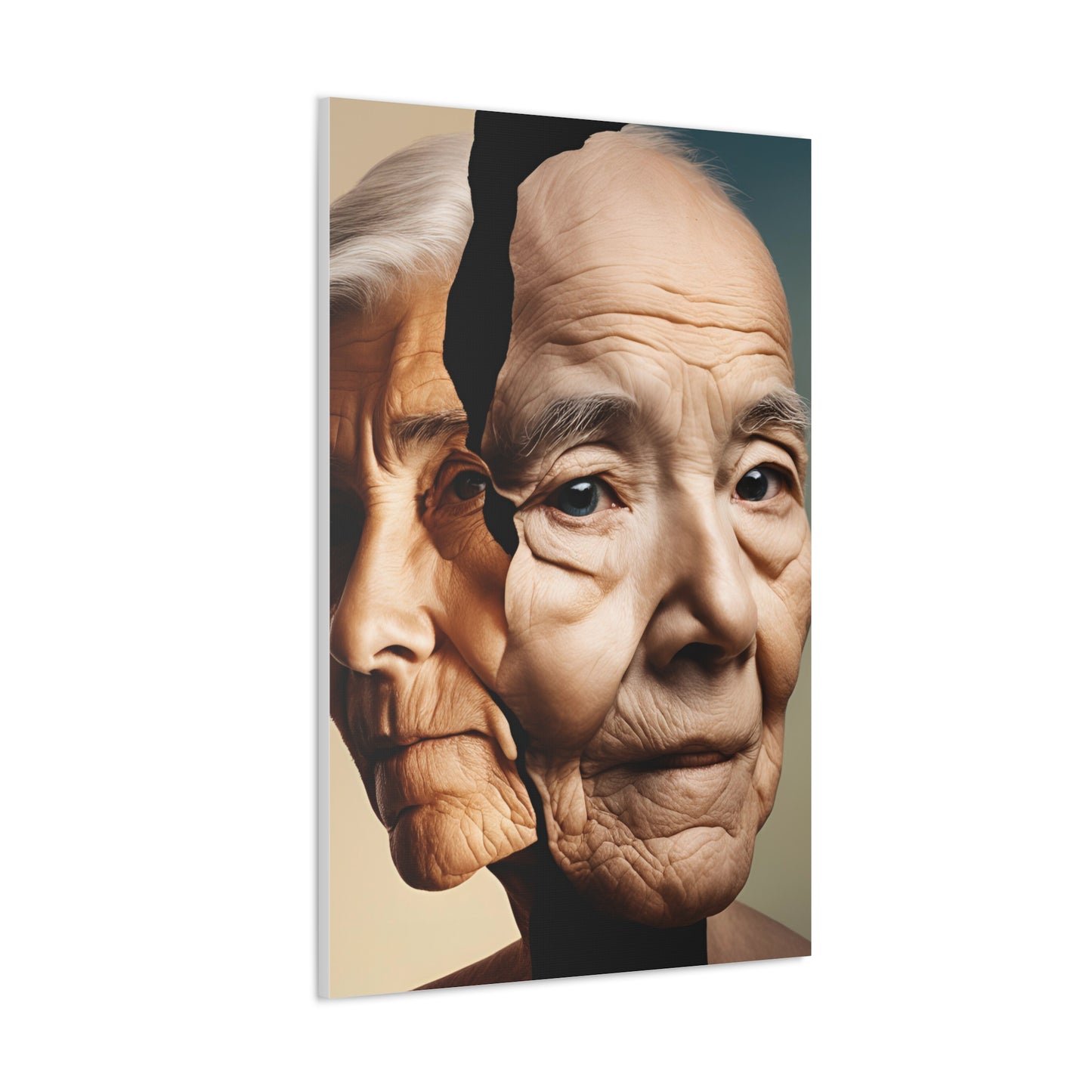 Emotional Canvas Gallery Wraps - Timeless Faces of Aging