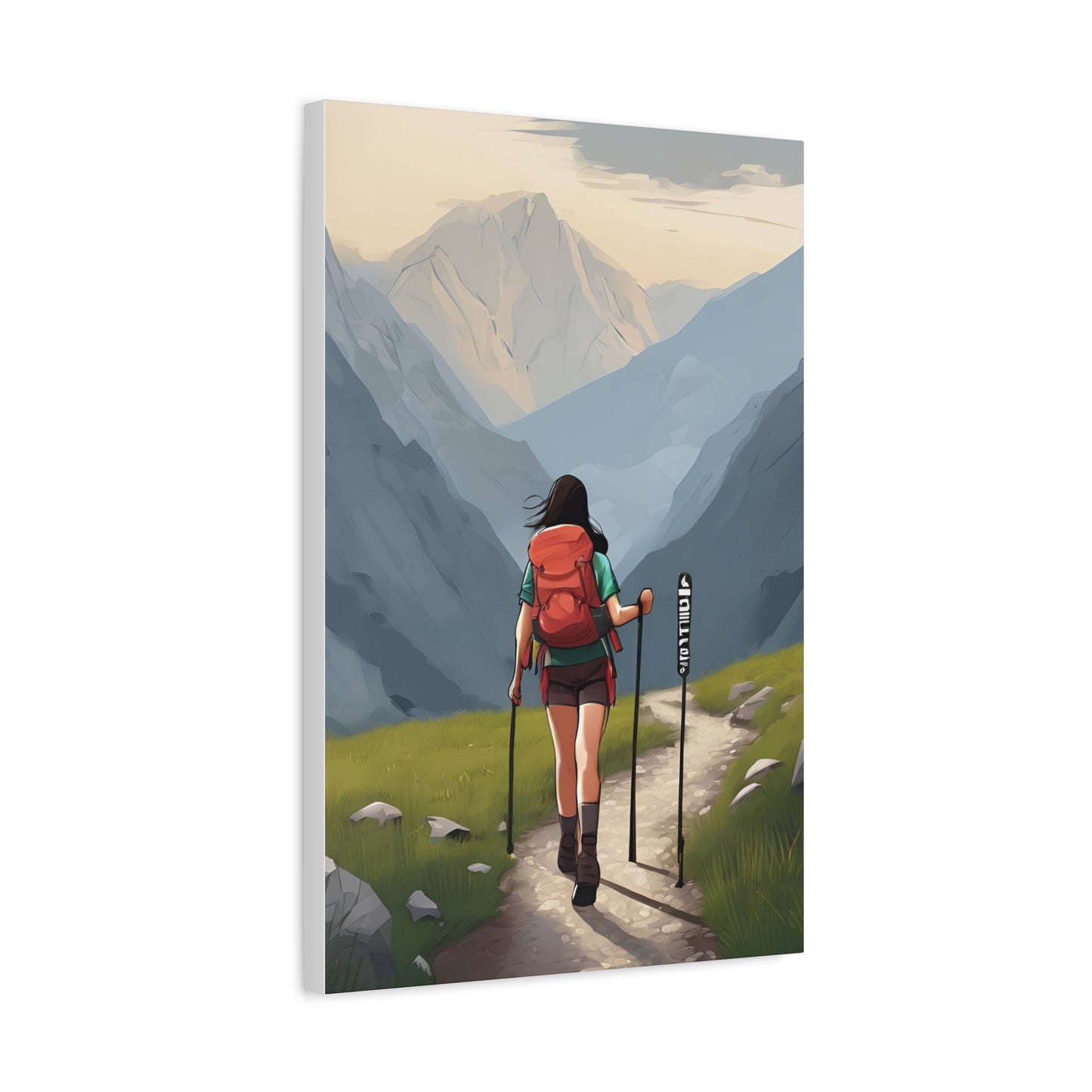 Adventure Awaits Matte Canvas Wall Art