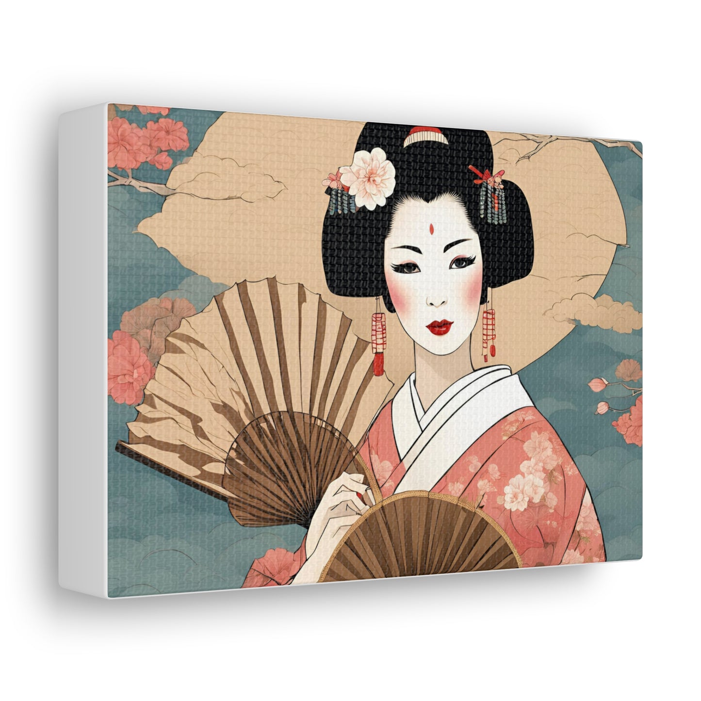 Geisha Canvas Wrap