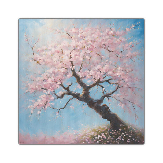 Canvas Photo  - Cherry Blossom Wall Art for Home Decor