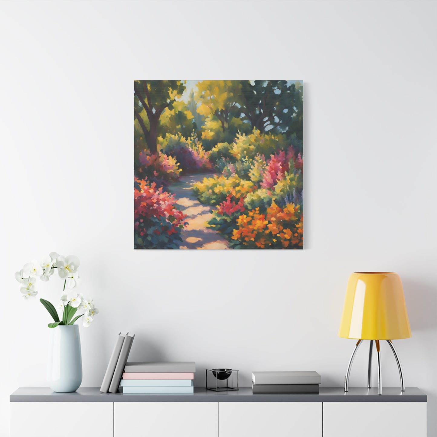 Canvas Print - Sunlit Garden