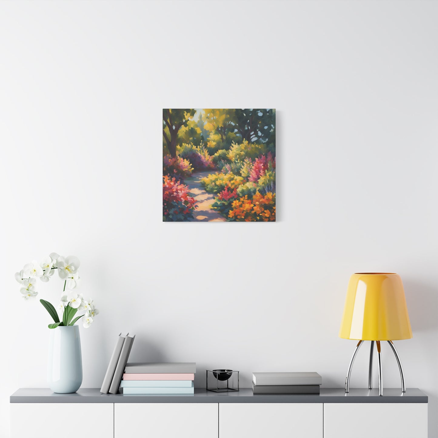 Canvas Print - Sunlit Garden