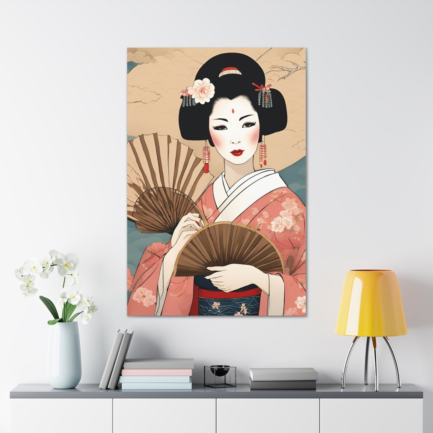 Geisha Canvas Wrap