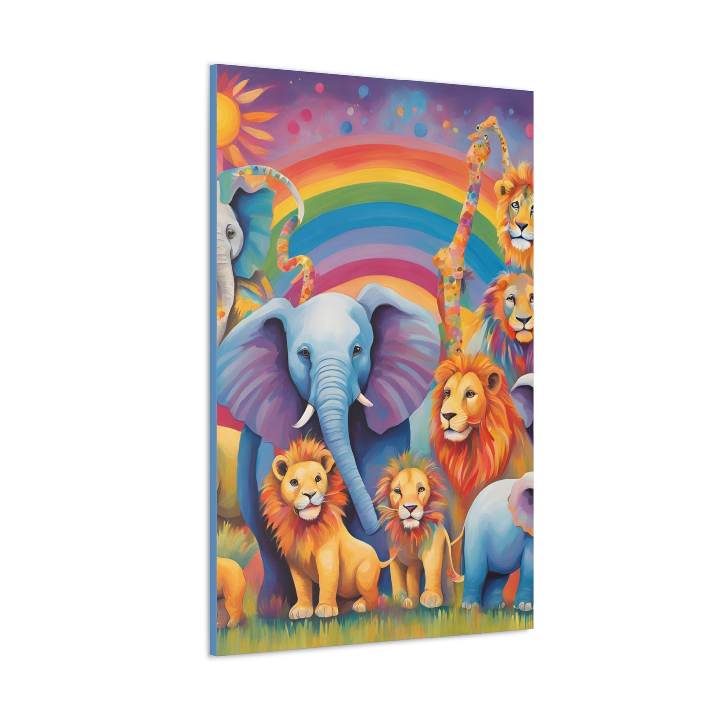 Animal Canvas For Kids