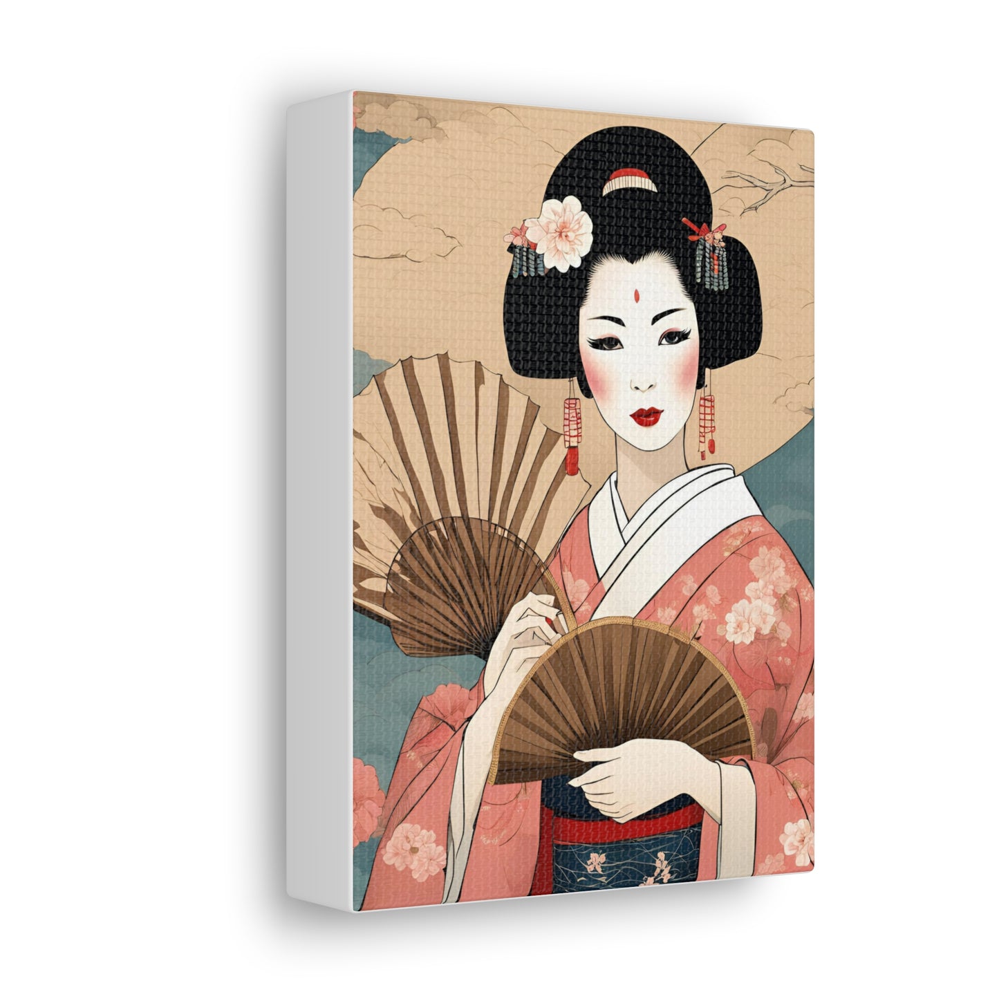 Geisha Canvas Wrap