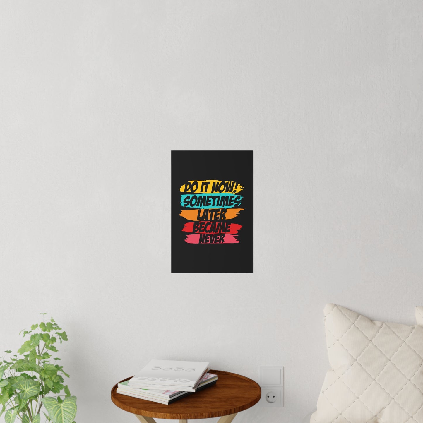 Motivational Wall Decal - "Do It Now!" Home Decor for Inspiration