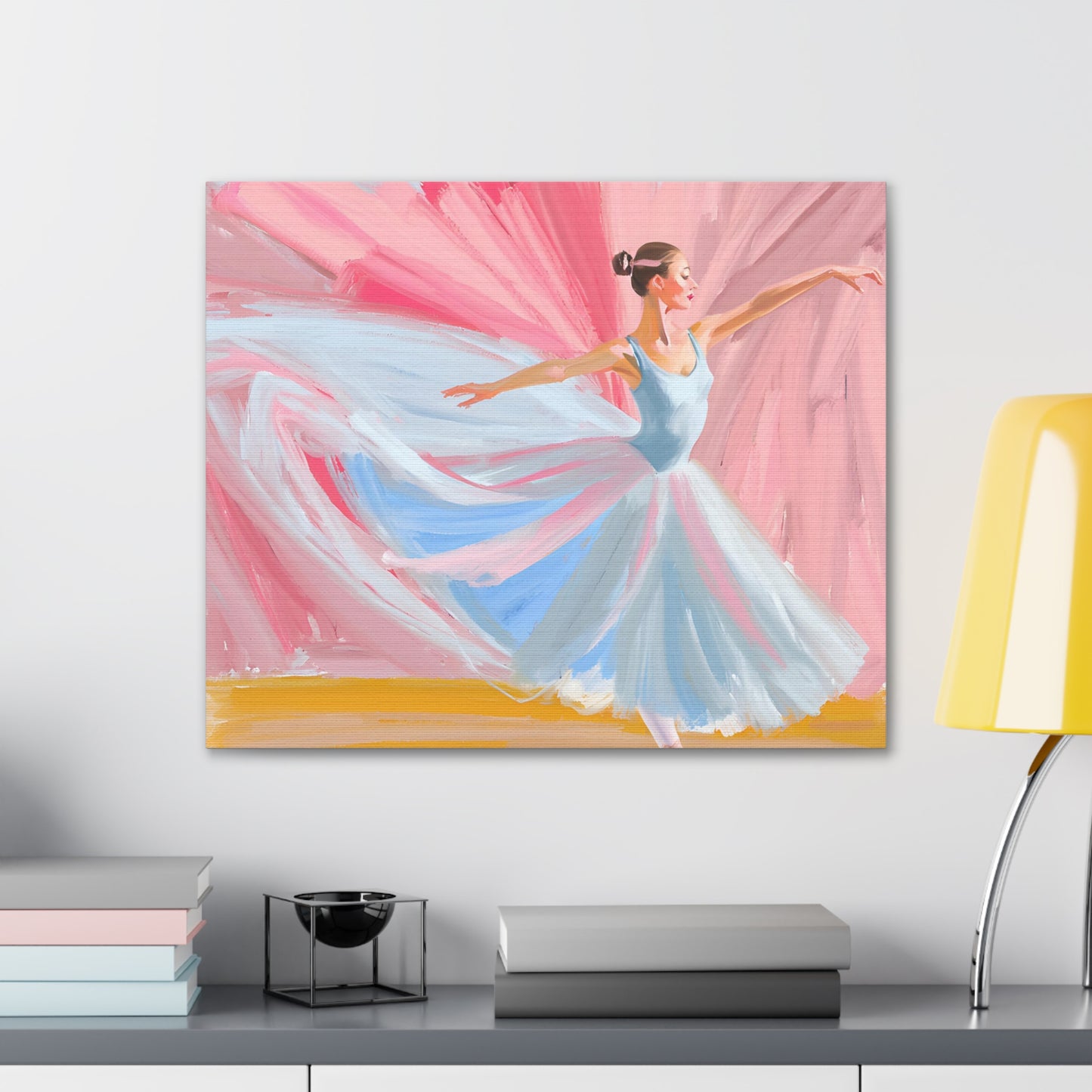 Elegant Ballerina Canvas Gallery Wraps - Perfect for Dance Lovers and Art Enthusiasts