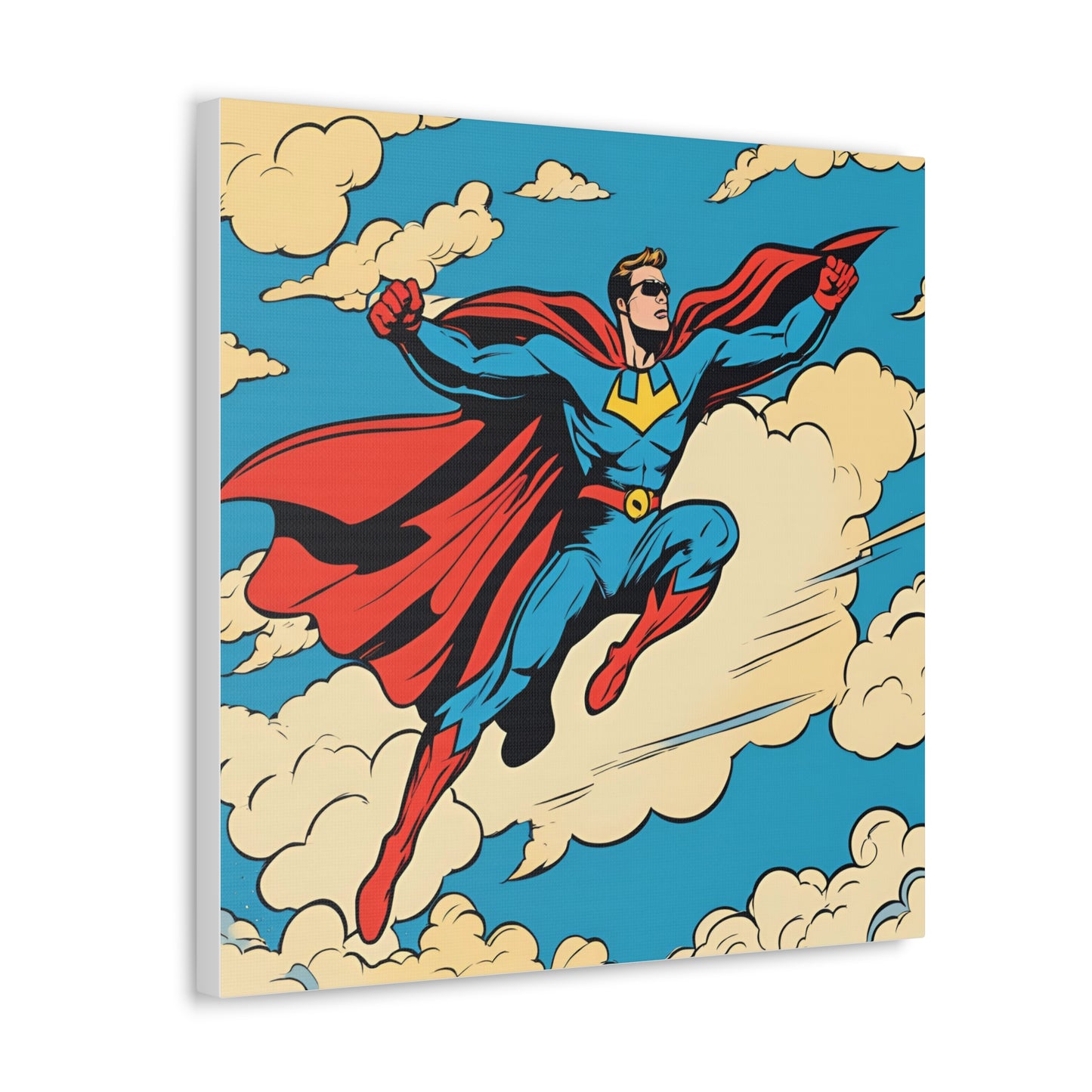 Superhero Canvas Wrap