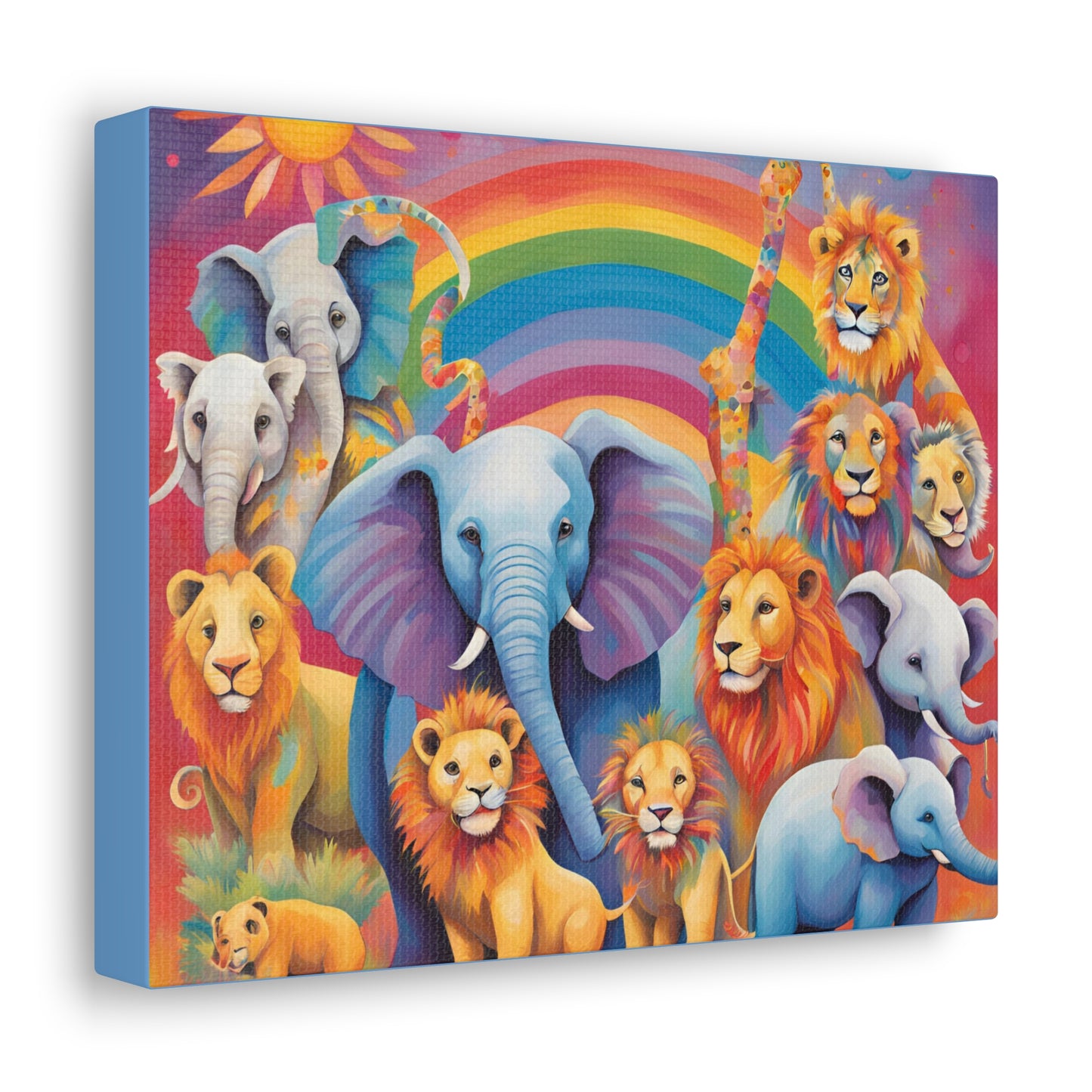 Animal Canvas For Kids