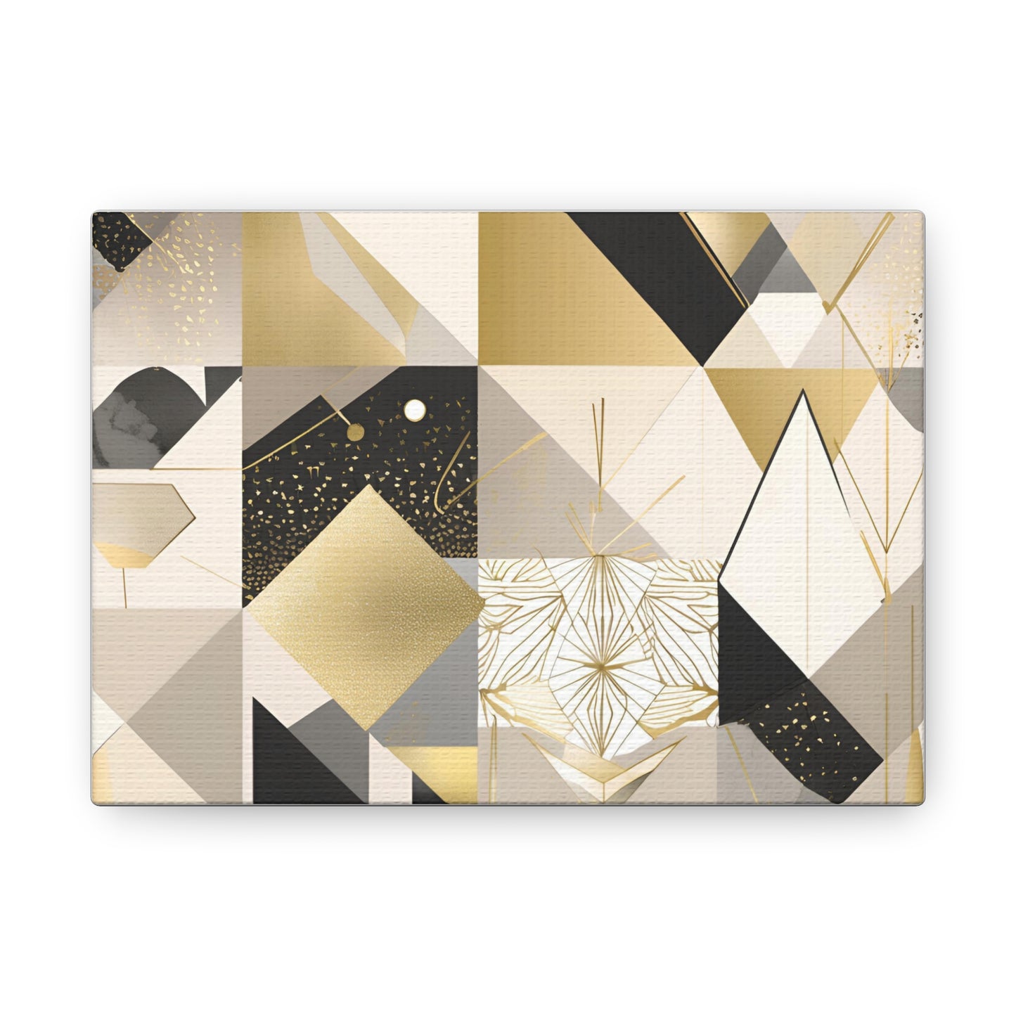 Geometric Canvas Gallery Wrap – Modern Abstract Wall Art