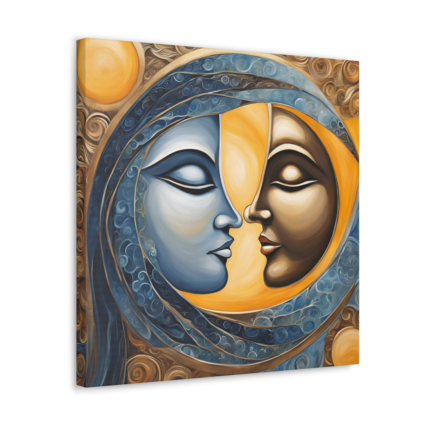 Canvas Gallery Wrap - Duality Embrace Diversity in Art