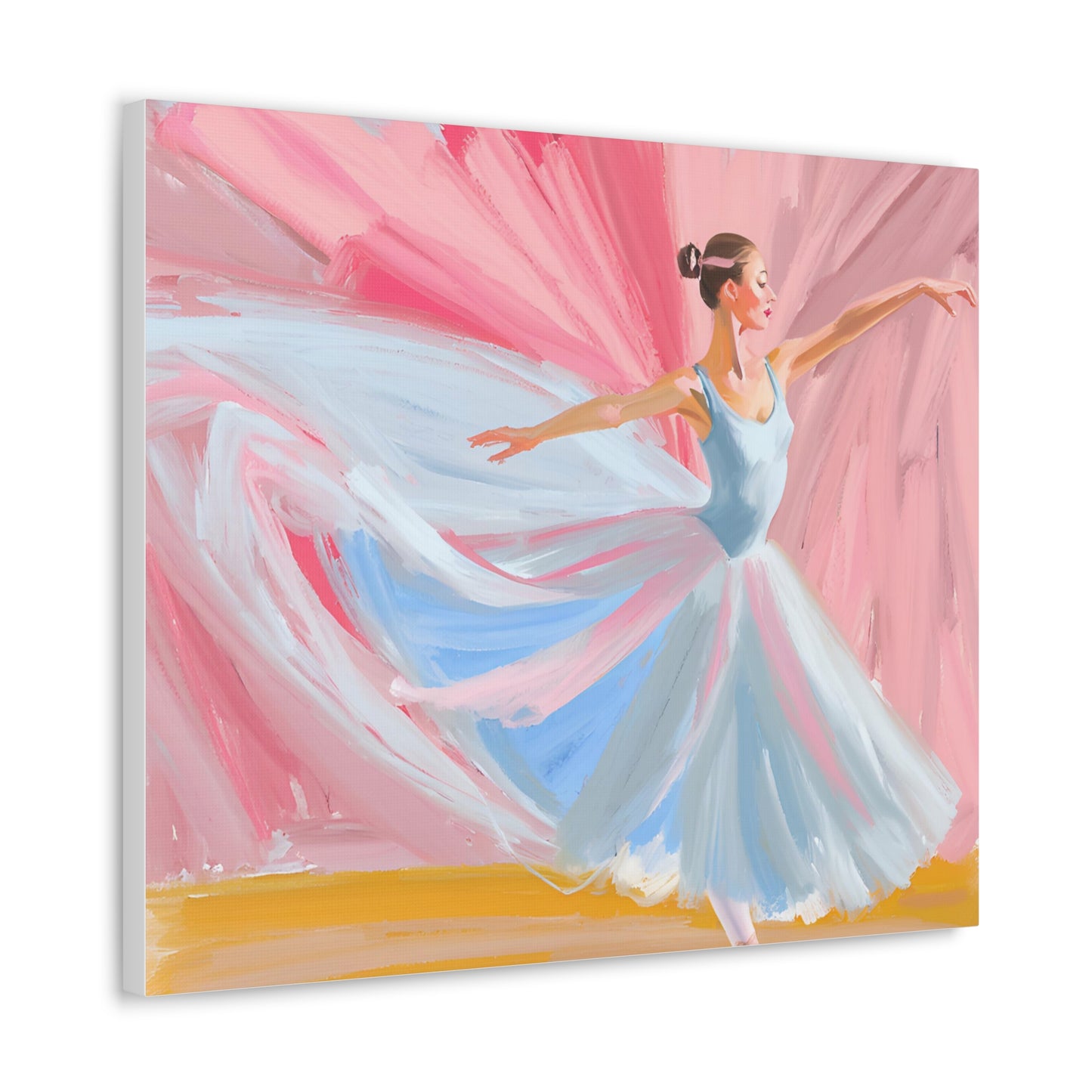 Elegant Ballerina Canvas Gallery Wraps - Perfect for Dance Lovers and Art Enthusiasts