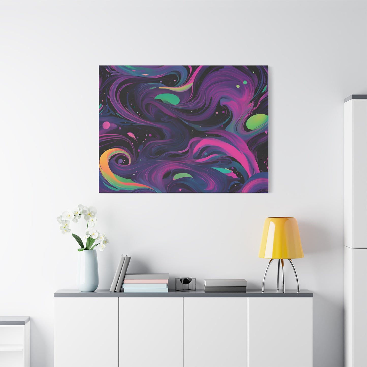 Vibrant Abstract Canvas Art - Wall Decor