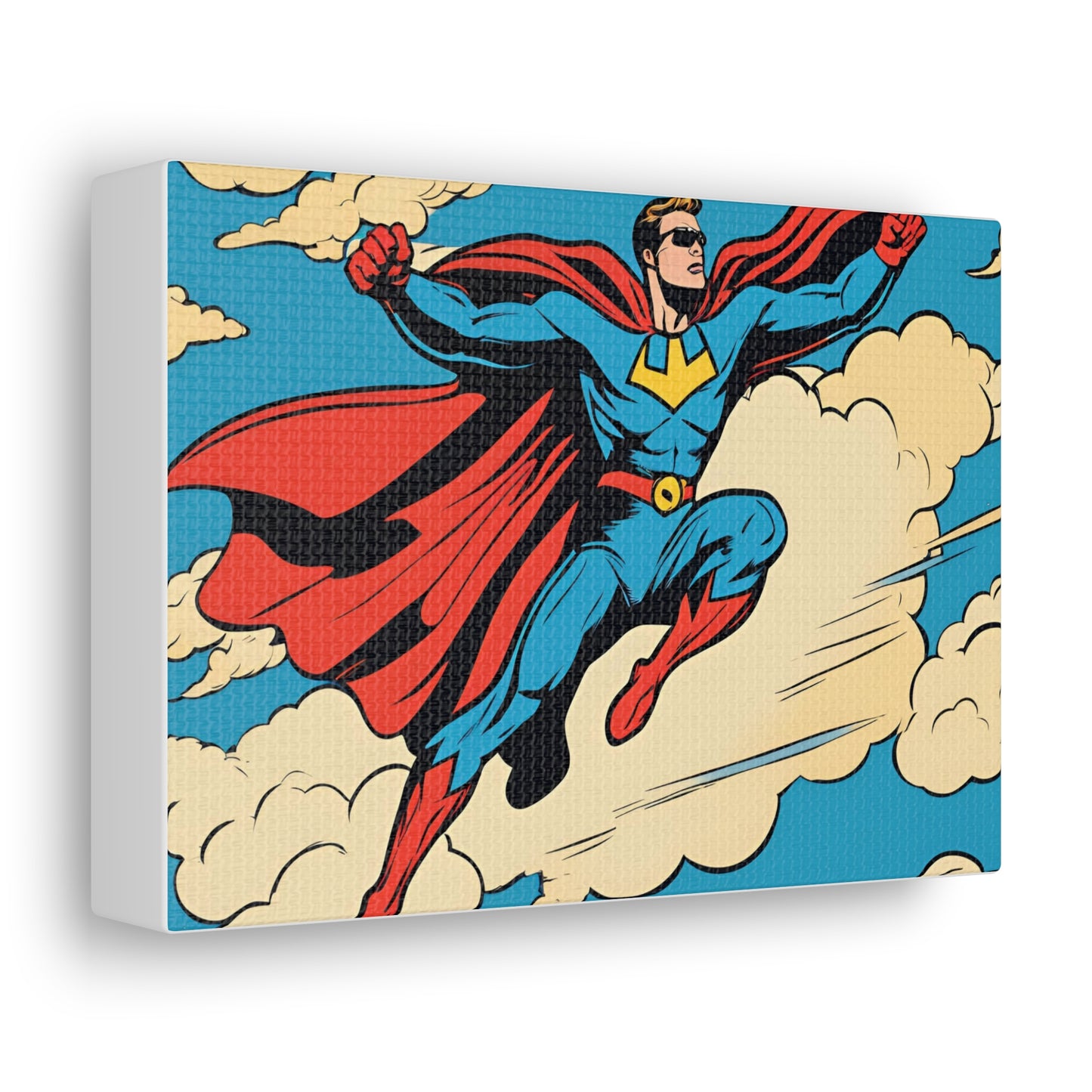 Superhero Canvas Wrap