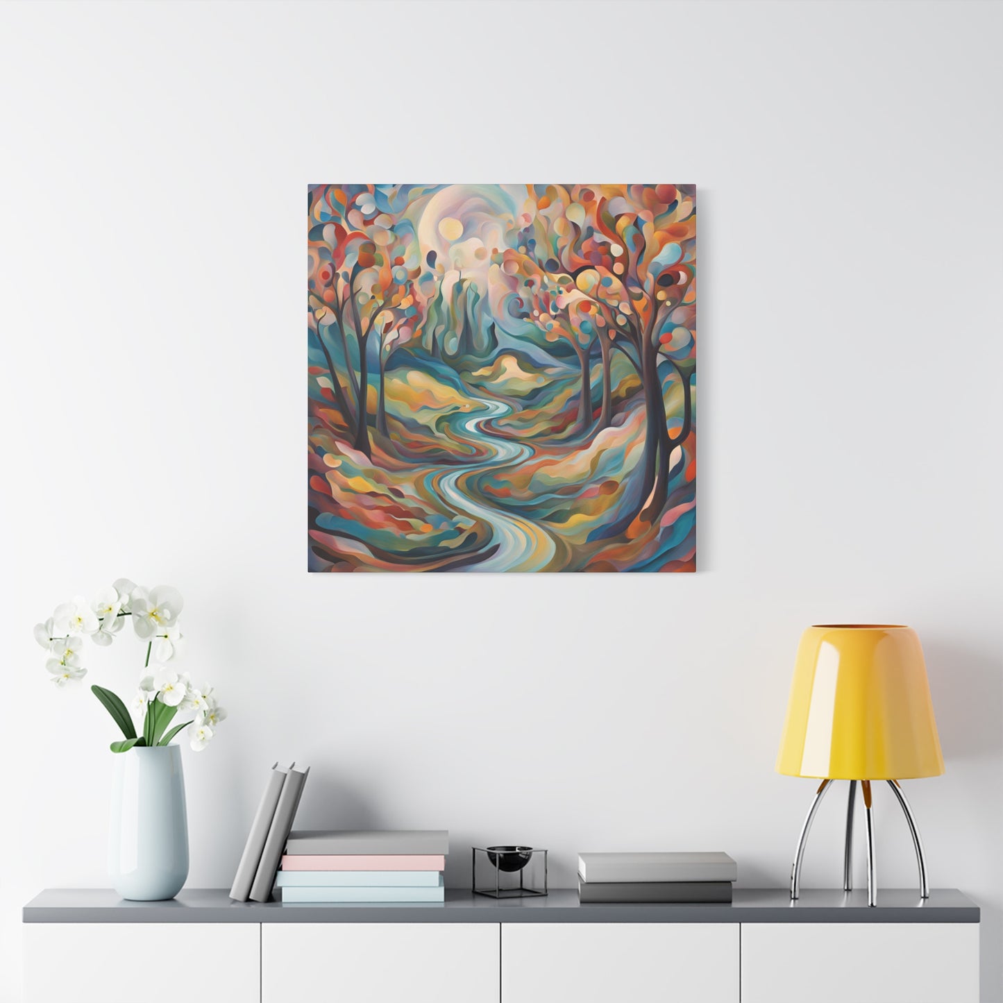 Colorful Landscape Canvas Wall Art - Home Decor