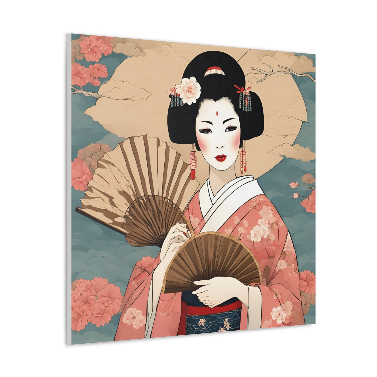 Geisha Canvas Wrap