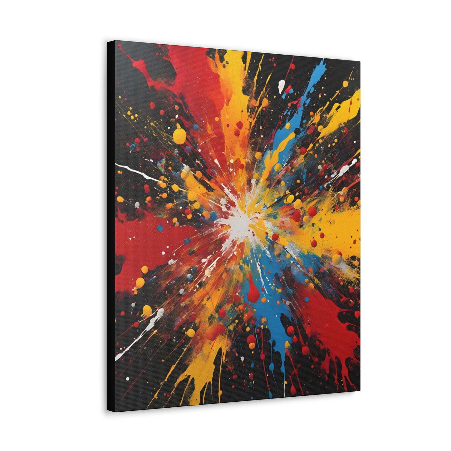 Canvas Gallery Wraps - Explosive Abstract Art for Modern Decor