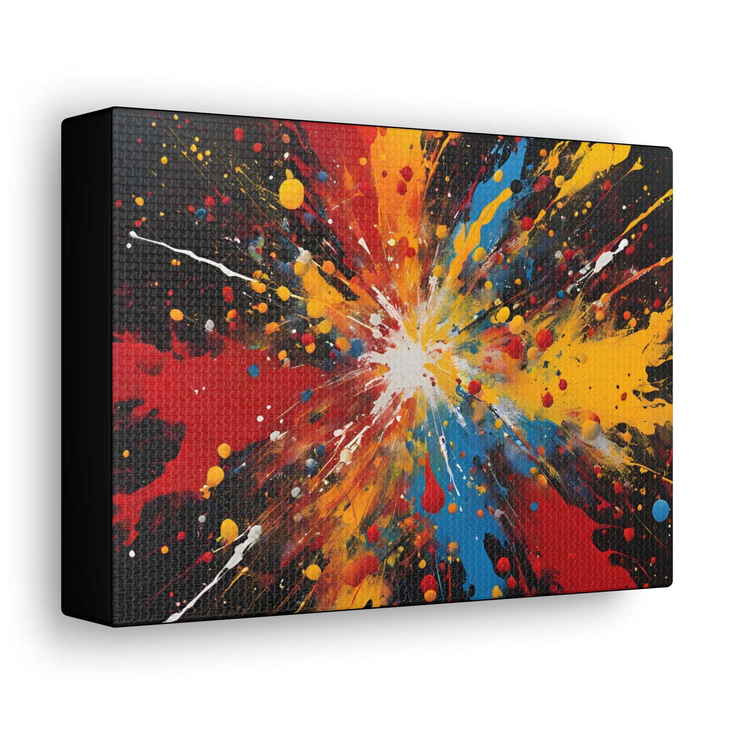 Canvas Gallery Wraps - Explosive Abstract Art for Modern Decor